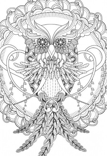 MIND RELAXING COLOURING BOOK BOOKS Kids or Adult Stress Relief Colour Therapy - Picture 22 of 51