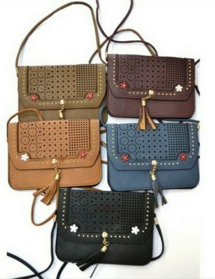 Nuevo con etiquetas Bolso Bandolera Minky Divertido Moda Boho "Maddie" Cartera Bolso de Mano para Adolescentes Mujeres