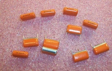 QTY (100)  .22uf 630V 10% METALLIZED DC POLYESTER FILM CAPACITORS BFC2-303-61224