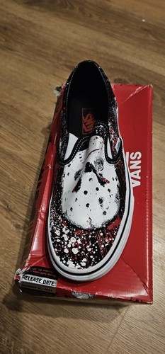 Vans House Of Horror Friday The 13th Slip On Uk Size 5.5 - Picture 8 of 16