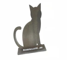 AR500 Cat Silhouette Animal Steel Knock-Over Target 12"X 8"X 3/8"