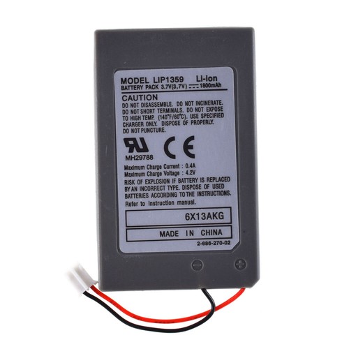 2x Battery for PS3 Playstation 3 Controller Dualshock 3 Sixaxis LIP1859 LIP1359 - Picture 2 of 5