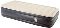 Single High Raised Inflatable Air Bed Mattress Airbed With Builtin Electric Pump