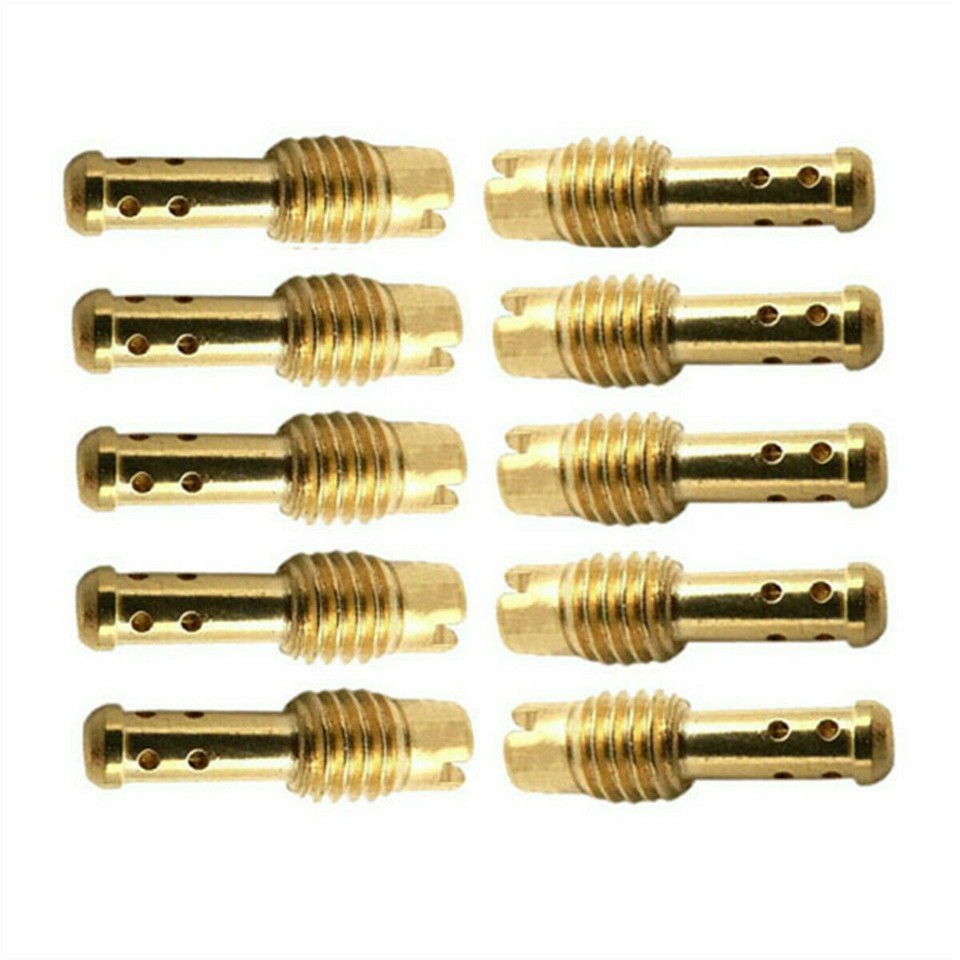 10 X Carburetor Parts Pilot Jet 8 Bleed Holes For MIKUNI VM/TM/TMX VM22