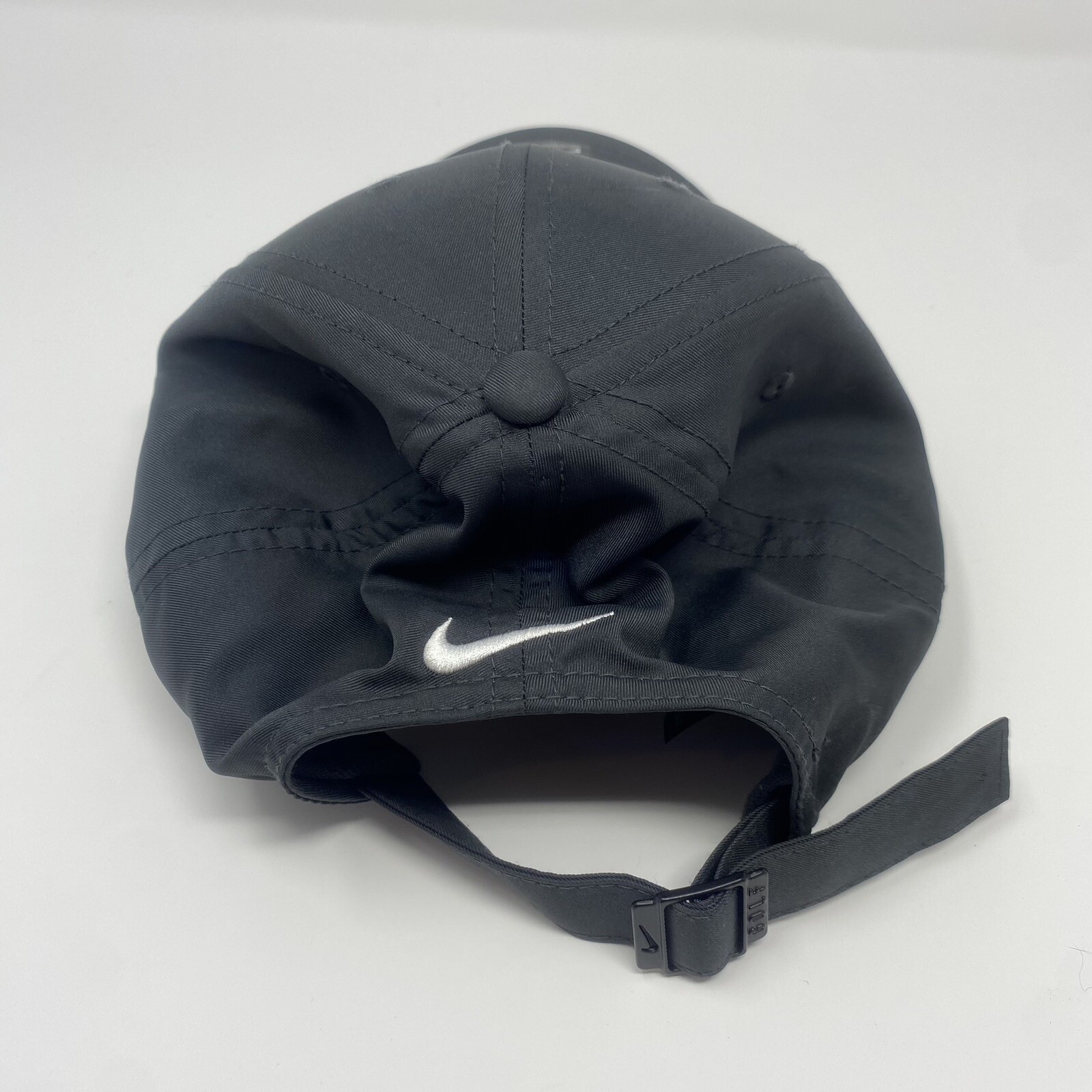 Nike DriFit Legacy91 Golf Hat Club Cap Black Swoosh Adult M/L
