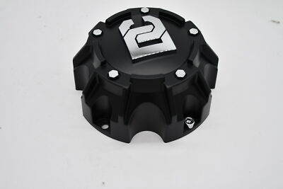 Dick Cepek Blackout 5 Lug DC Logo Matte Black Wheel Center Cap