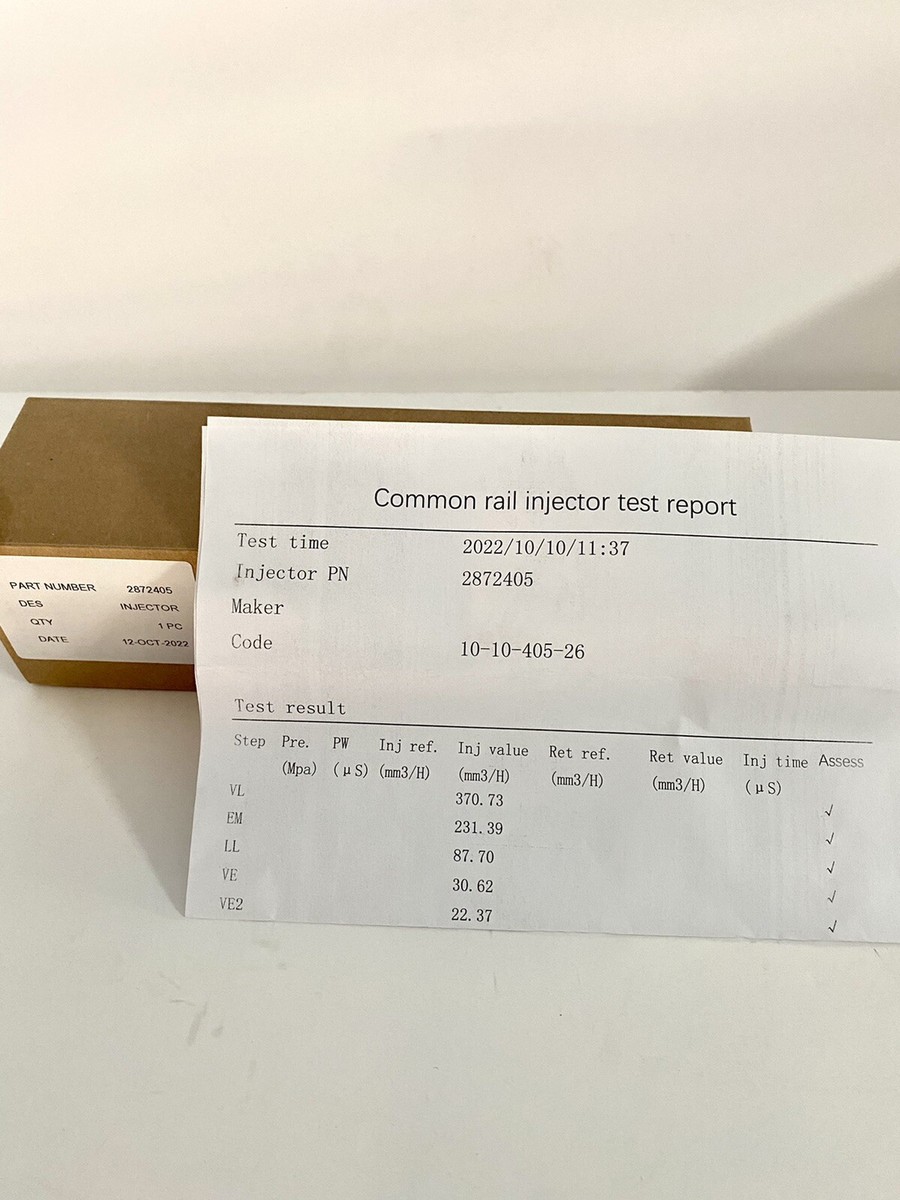 CUMMINS OEM 2872405 ,5579417 INJECTORS ISX15, SUPERCED 2872405PX W 