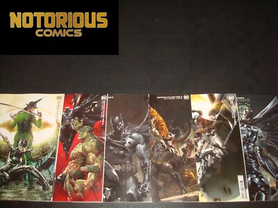 Batman Killing Time 1-6 Complete Variant Set Comic Lot Tom King DC Collection