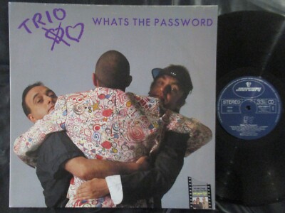 TRIO Whats The Password / LP Germany 1985 PHONOGRAM MERCURY 824695-1Q