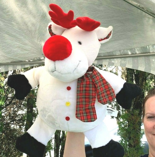 fat reindeer plush