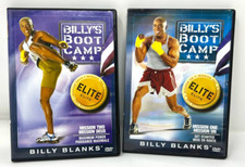 Billy Blanks Boot Camp DVD Lot de 2 Exercices Santé Fitness Mission 1-2