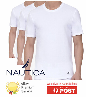 nautica black t shirts 3 pack