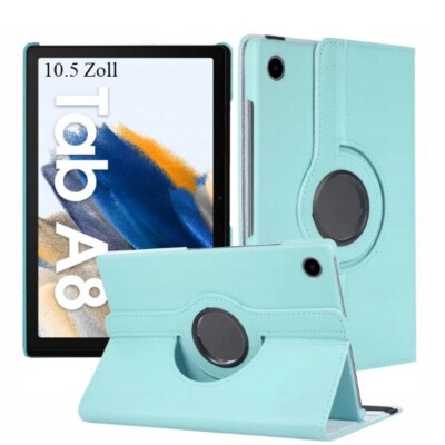 Tablet Tasche für Samsung Galaxy Tab A8 10.5 X200 X205 Ständer Hülle Case H.Blau