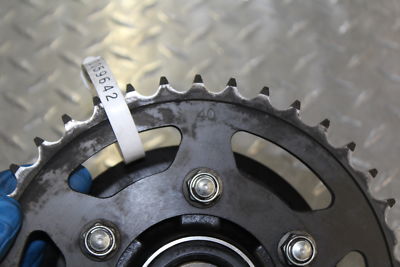 2005 KAWASAKI NINJA ZX6R ZX600J REAR BACK SPROCKET 40T | eBay