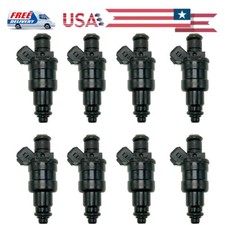 8pcs Fuel Injectors 24lbhr Fits 1987-1998 Ford Mustang Gt Svt Lincoln 4.6l 5.0l