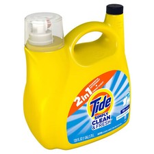 Tide Simply Refreshing Breeze Liquid Laundry Detergent - Clean & Fresh, 128oz 0.20 per gallon