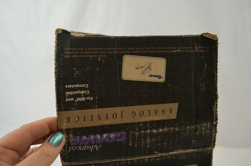 Advanced Gravis Analog Joystick for IBM Compatible Computers Vtg w/ Box Canada - Picture 9 of 9