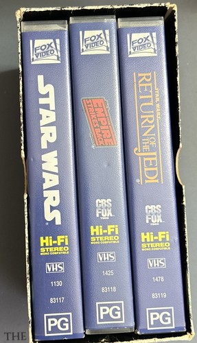 Star Wars Trilogy. Special Edition Box Set. VHS Video Tape. 1988 vintage Plus 2 - Picture 7 of 15