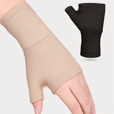 1 Pair Copper Arthritis Compression Split Thumb Wrist Support Joint Pain Relief