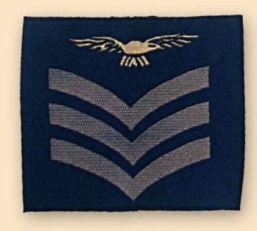 New Royal Air Force RAF Sergeant Aircrew Rank Slide - Picture 1 of 1