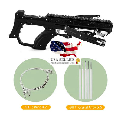 v39 mini slingshot toy play new black metal