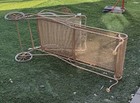 Vintage Adjustable Wrought Iron Patio Lounge Chair — photo 7