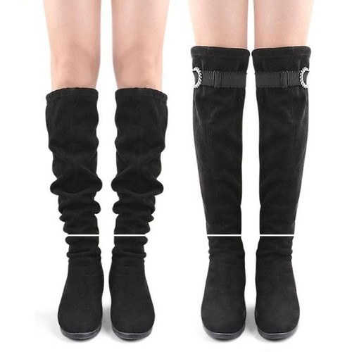 Elastic Women Boot Keeper Anti-slip High Boot Laces Boots Elastic Strap - Picture 3 of 5