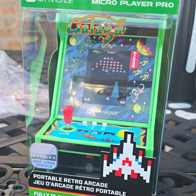 My Arcade Micro Player Pro Portable Retro Arcade Galaga (DGUN-4195)