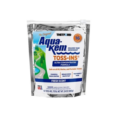 Thetford Aquakem Tossins Fresh Scent 12-pk #96904