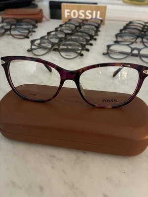 Fossil Women's Eyeglass Frames FOS 7150 FUCHS HVN 2TM. 55-16-140