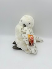 Harry Potter Hedwig Plush Owl Bird Hogwarts Pet Stuffed Swivel Head TESTED WORKS