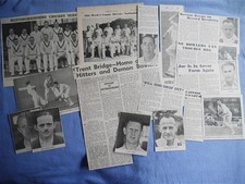 Nottinghamshire Memorabilia 1947 to 1955