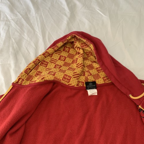 Wizarding World of Harry Potter Gryffindor Red Zip Up Hoodie Size XXL Official - Picture 13 of 18