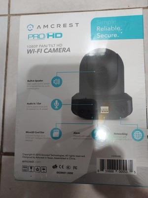 AMCREST 1080P HD IP2M-841B IP WiFi Wireless Security Video Camera - NEW SEALED