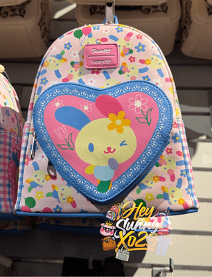 Loungefly限定　うさはな　USAHA*NA ミニリュック コスプレ風 Sanrio Exclusive U*SA*HA*NA Color Block Cosplay Mini Backpack