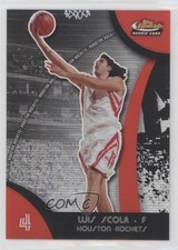 2007-08 Topps Finest Refractor Luis Scola #82 6ns