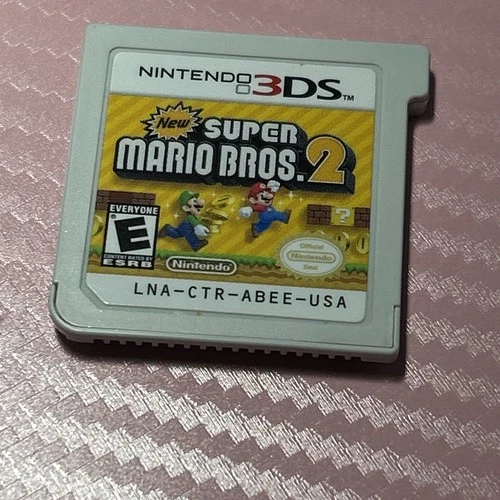 New Super Mario Bros 2 Game Nintendo 3DS Cartridge Only Authentic Tested