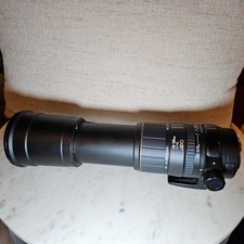 Sigma 170-500mm f/5-6.3 APO Ultra-Telephoto Zoom Camera Lens + Hood High Quality