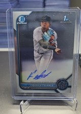 2022 Bowman - Chrome Prospect Autographs Federico Polanco #CPA-FP (AU, RC)