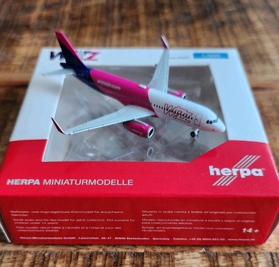 Herpa Wings 1:500 Wizz Air Airbus A320 OVP 536943