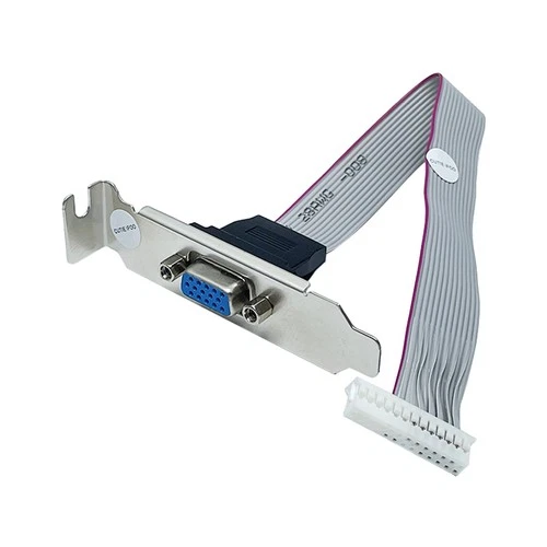 26pin To 15p VGA Cable with Bracket for Acer H340 H341 H342 Lenovo D400 W130S
