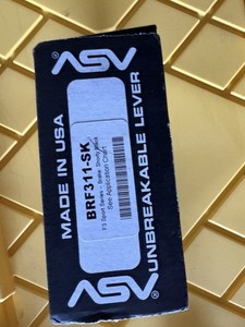 ASV F3 Brake Lever Black Short Suzuki GSXR600 2004-2025 GSXR750 2004-2025 BRF311