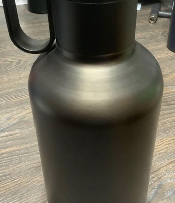 RBT 64Oz Double Walled Insulated Stainless Steel Water Bottle W/Attached Lid New