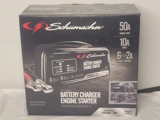 Schumacher 6a Car Battery Charger 50a Engine Starter 10a Boost Sc1305 - New