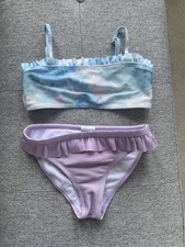 Snapper Rock Youth Girls Two Piece Swimsuit Size 10