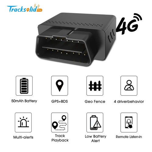 Jimi VL512 4G Mini OBD GPS Tracker con diagnostica integrata tracciamento in tempo reale - Foto 3 di 11