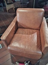 Leder Sessel Rot, Gebraucht