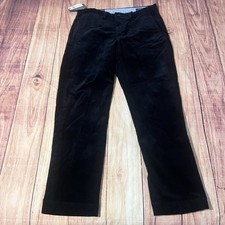 NWT Polo Ralph Lauren Bedford Straight Fit Corduroy Pants Men's 33x30 Black