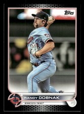 Randy Dobnak Minnesota Twins 2022 Topps Black #451 SN /71