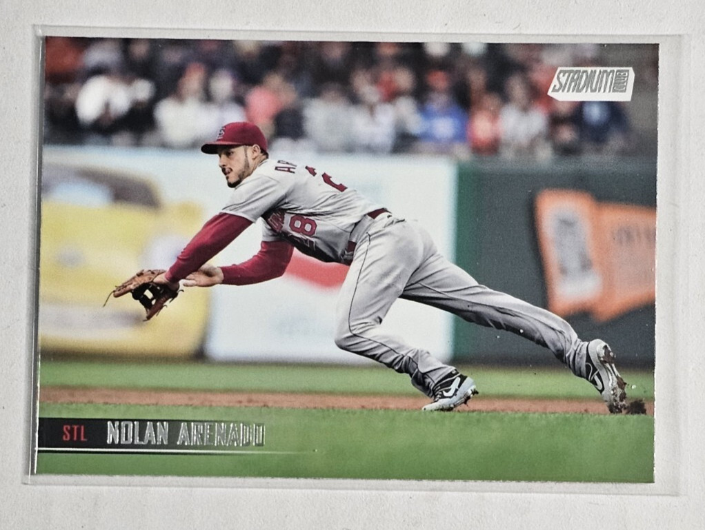 2021 Topps Stadium Club Nolan Arenado Image Variation SUPER SHORT PRINT SSP